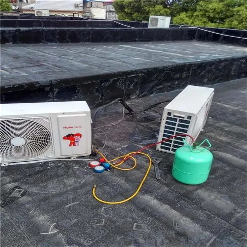 深圳福田赤尾新安装的格力空调漏氟维修